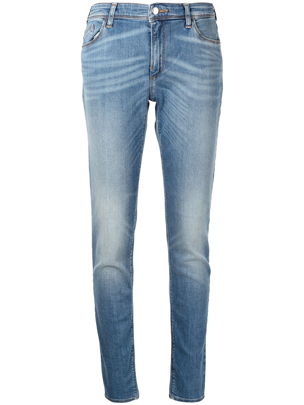 фото Emporio armani узкие джинсы средней посадки