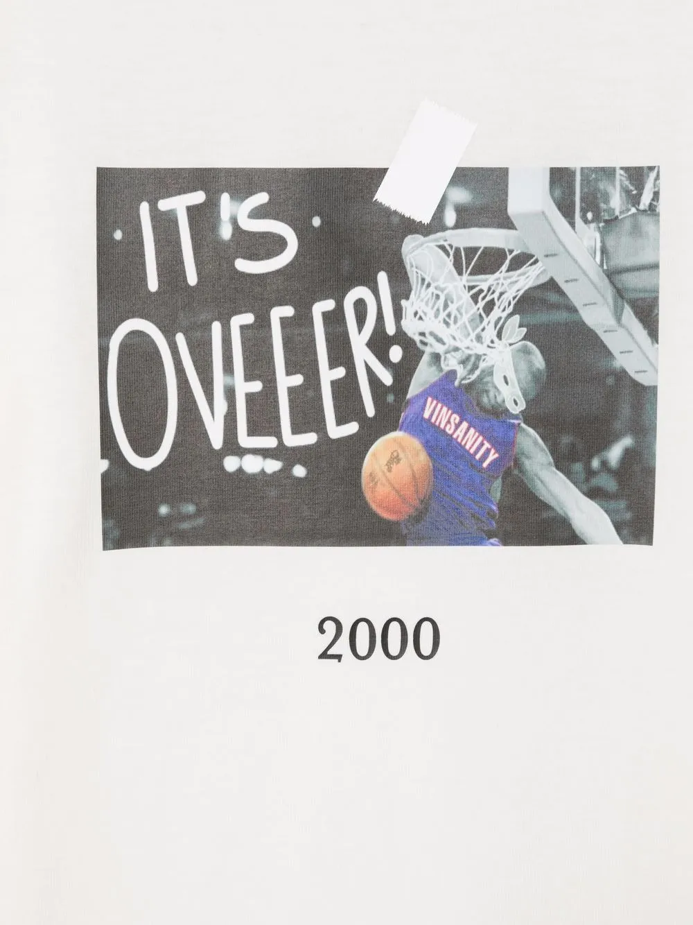 Shop Throwback Vince Carter Photo T-shirt In White