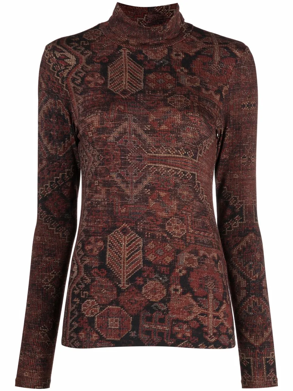 Pierre-Louis Mascia топ Navajo с принтом