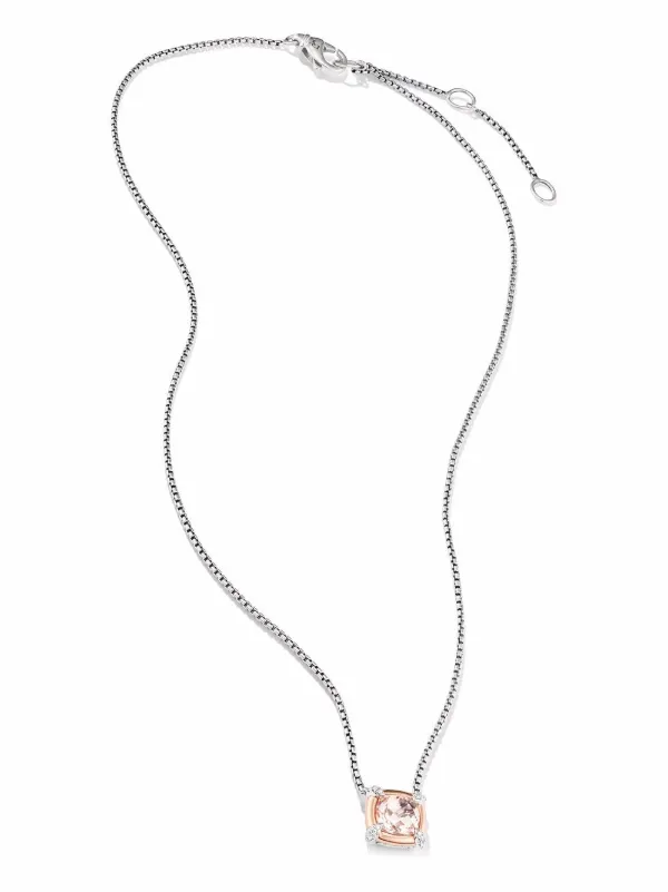 Shop David Yurman 18kt rose gold and 