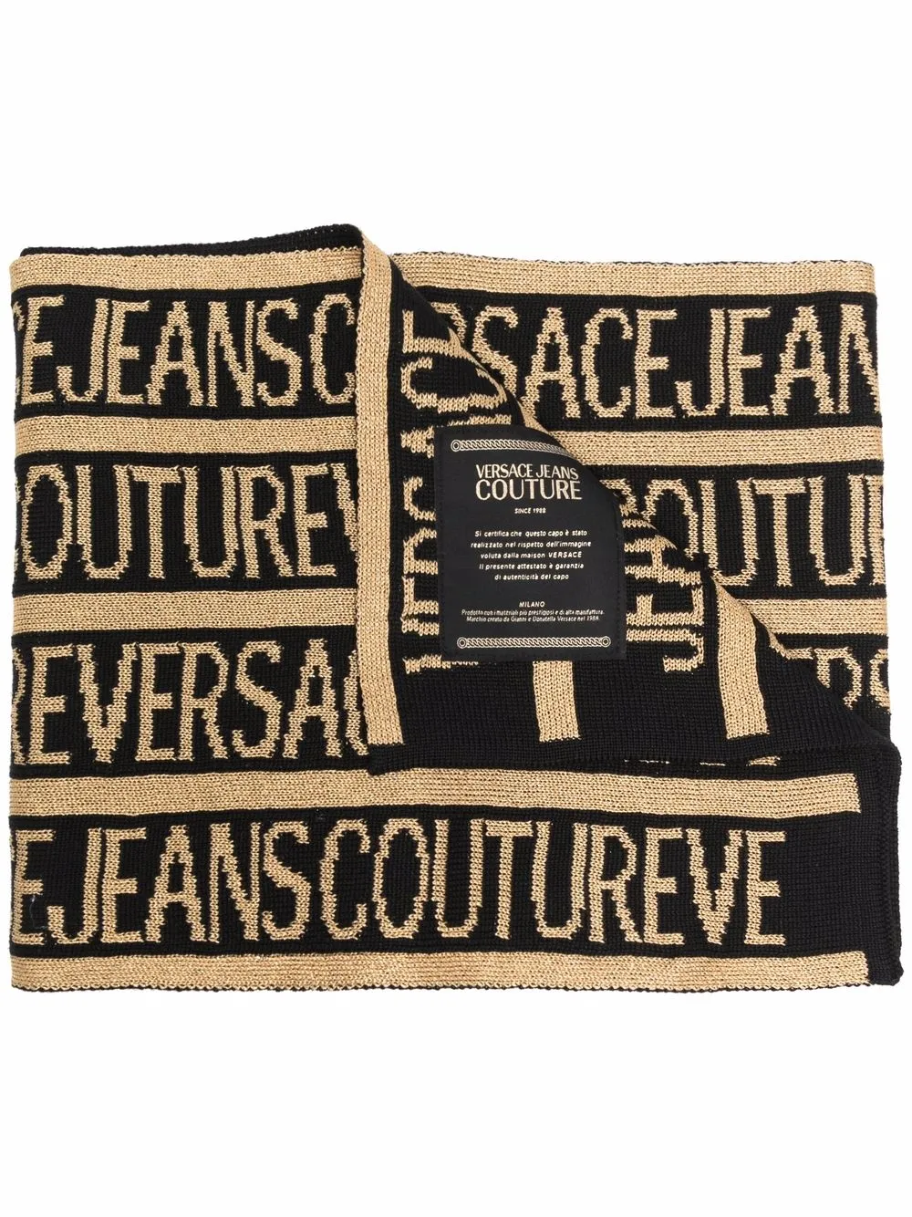 фото Versace jeans couture шарф с логотипом