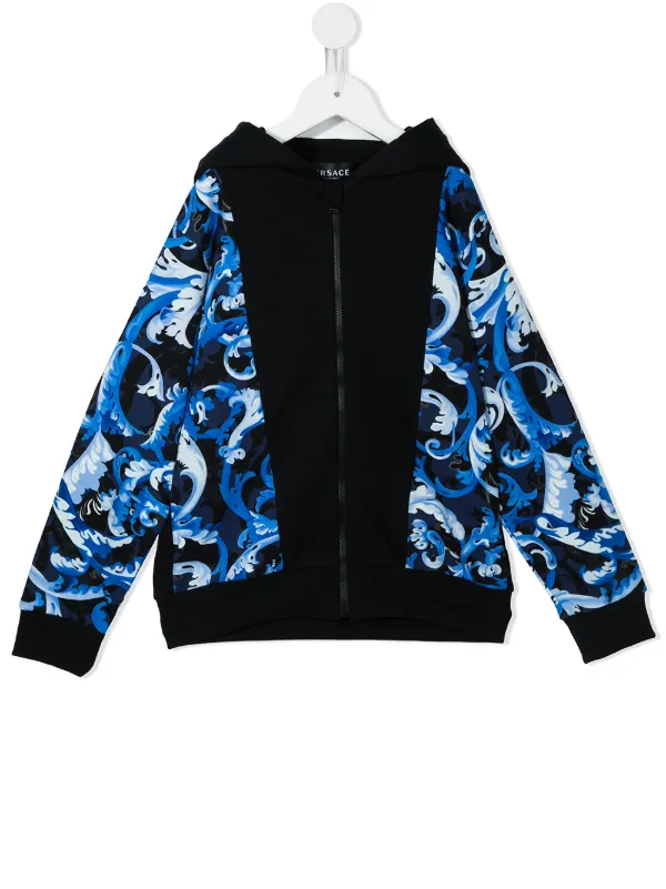 Versace Kids Felpa Barocco Con Stampa - Farfetch