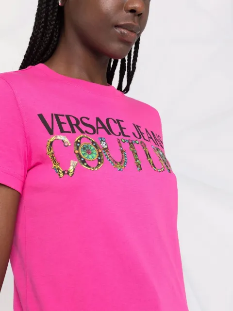 Versace Jeans Couture logo-print T 