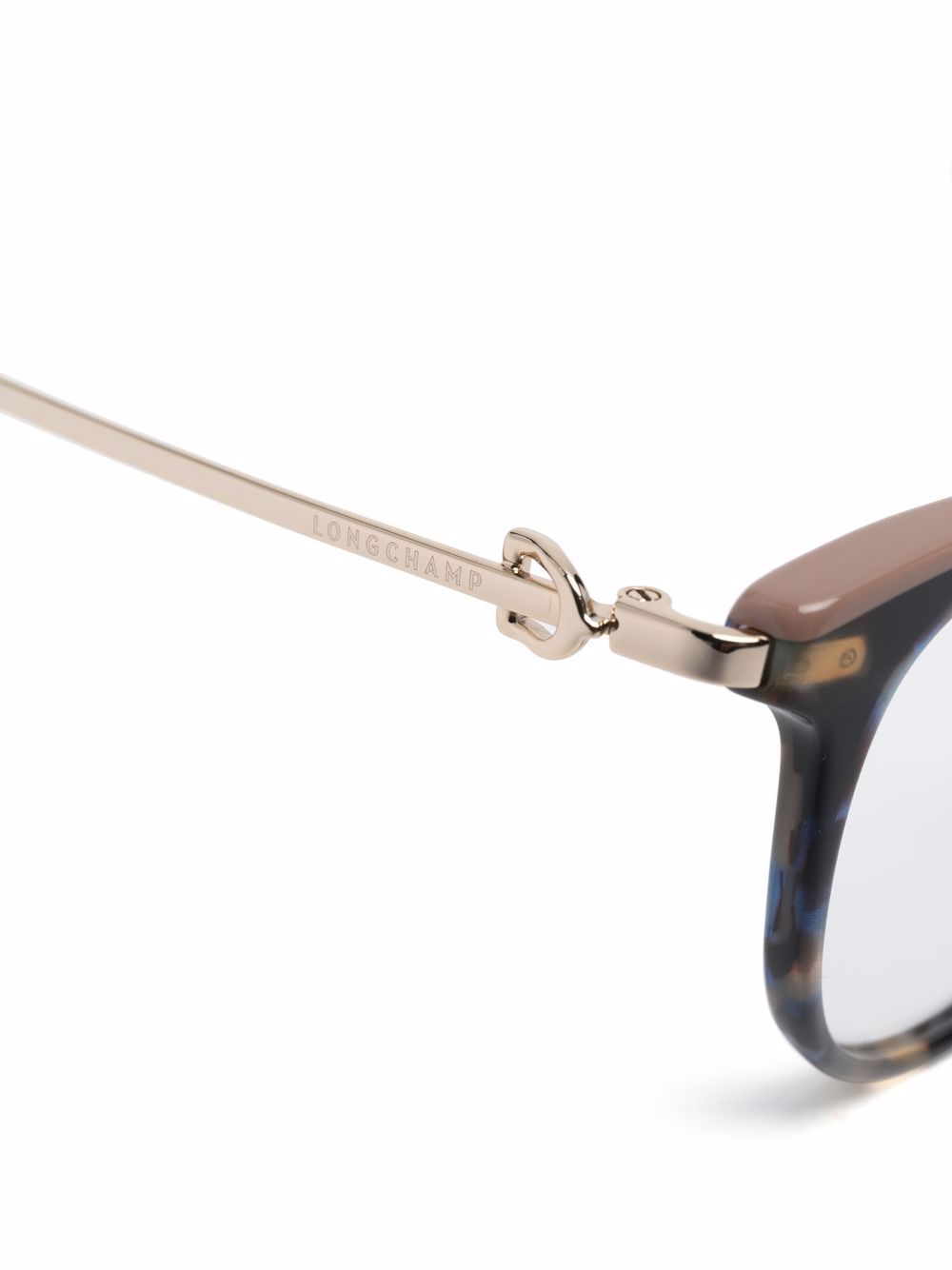 фото Longchamp очки в круглой оправе черепаховой расцветки
