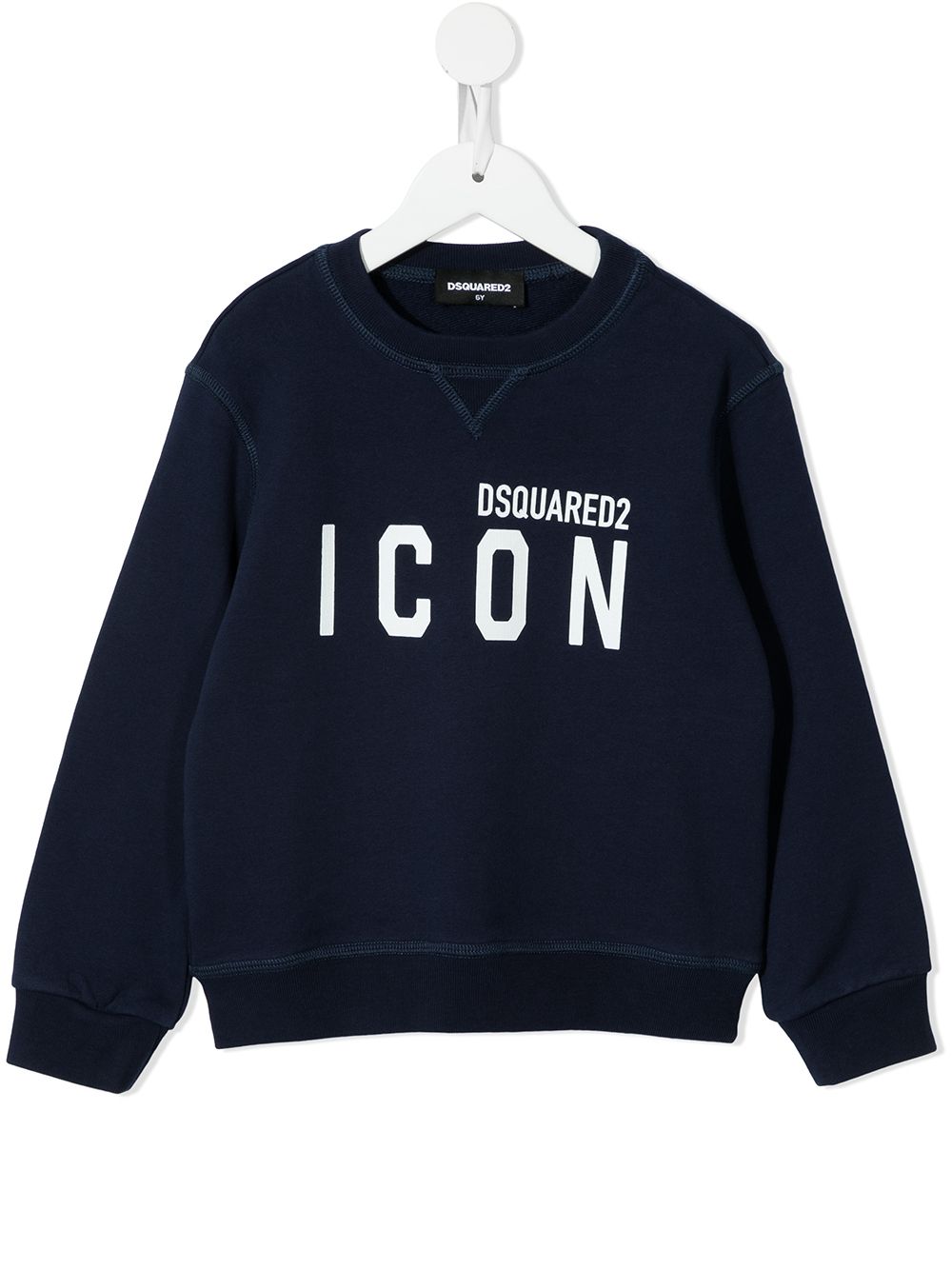 фото Dsquared2 kids толстовка с принтом icon