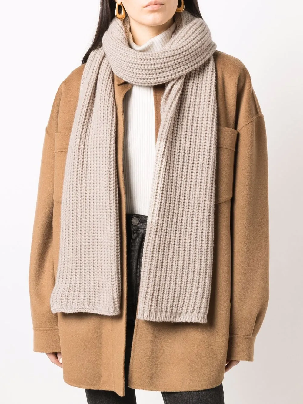 фото Incentive! cashmere кашемировый шарф крупной вязки