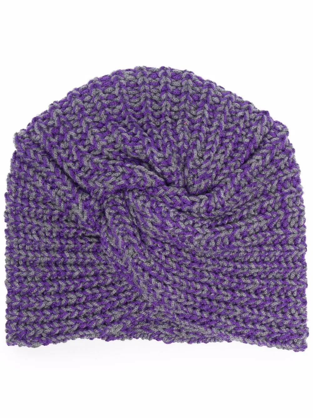 

Missoni chunky knit wool beanie - Purple