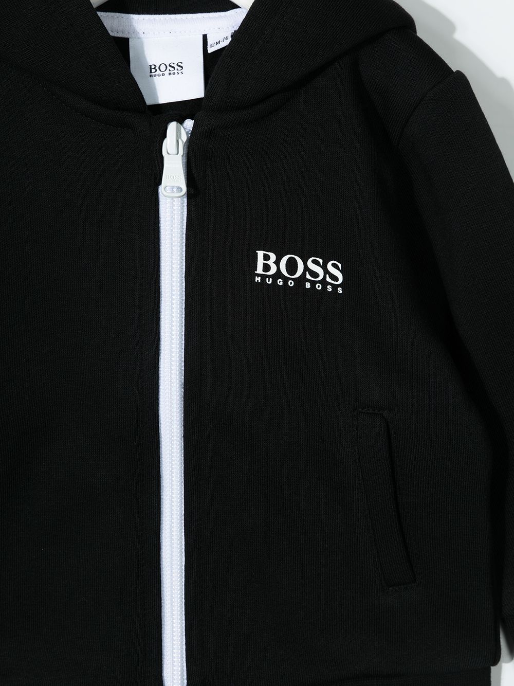 фото Boss kidswear куртка с капюшоном и логотипом