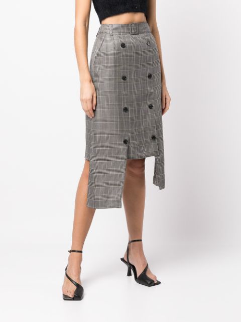 Rokh Asymmetric double-breasted Skirt - Farfetch