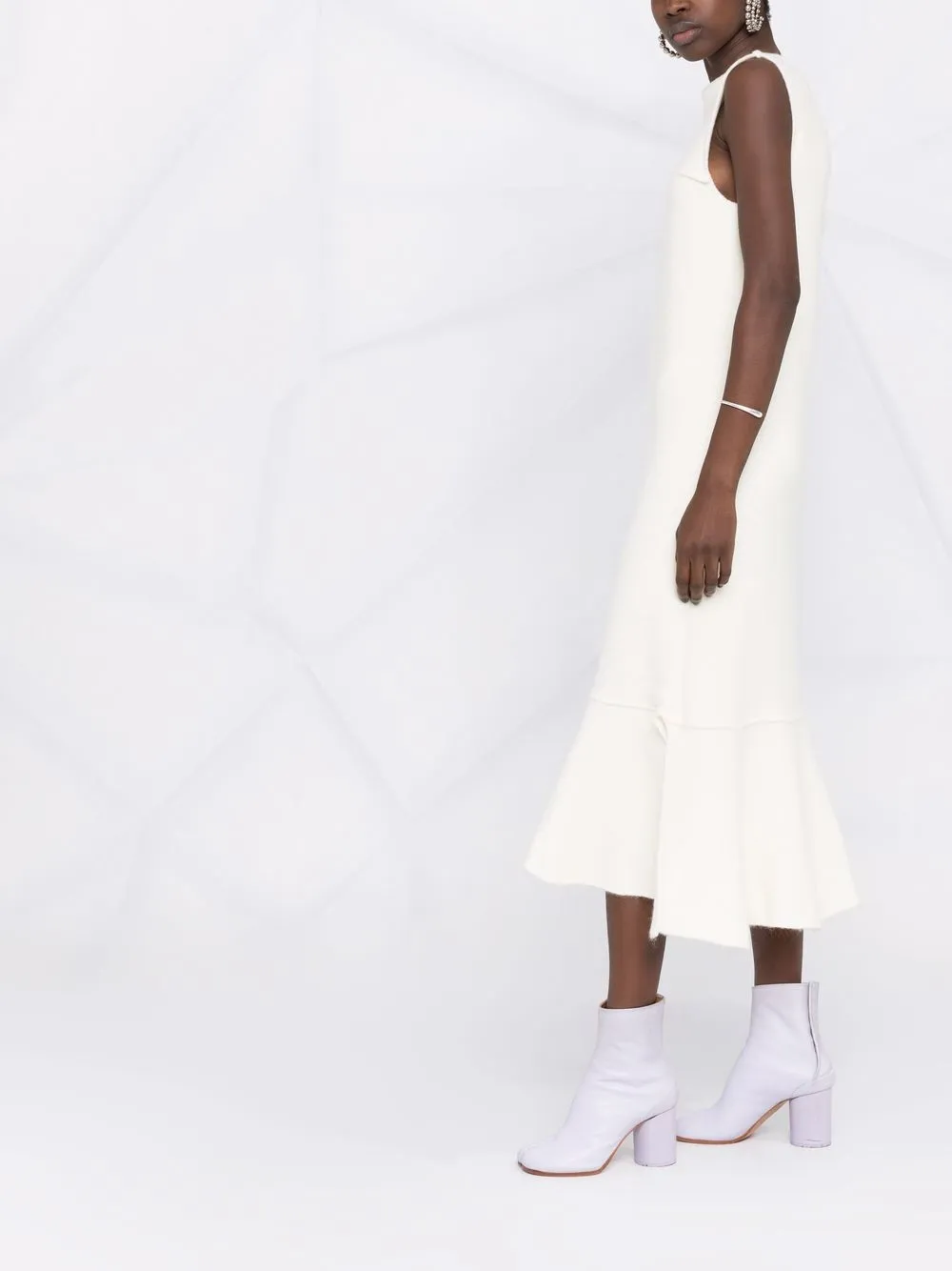 фото Jil sander платье с баской