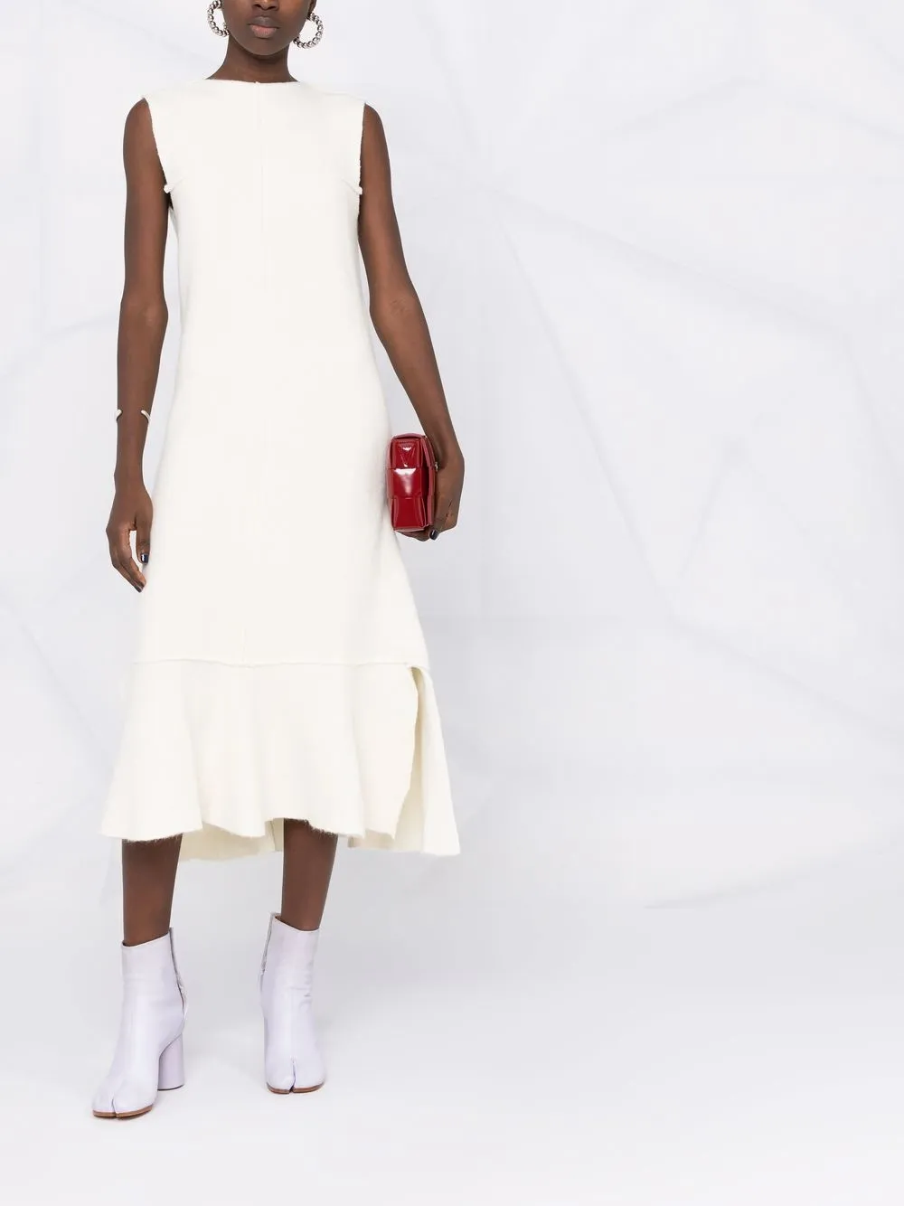 фото Jil sander платье с баской