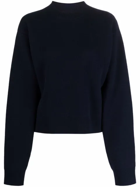 Jil Sander drop-shoulder long-sleeve jumper