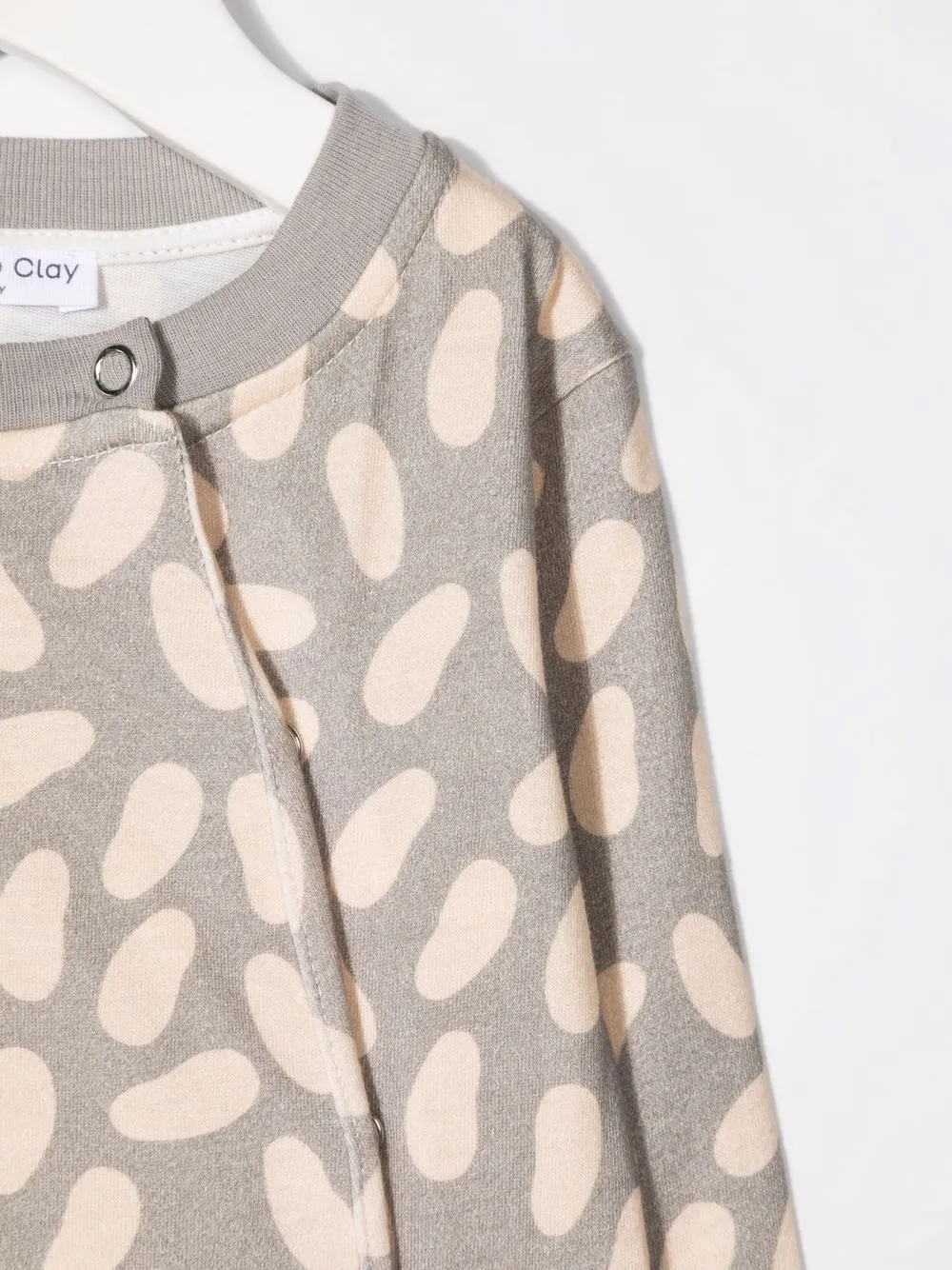 Shop Studio Clay Bean-print Pajamas In Grey