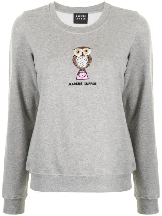 Markus Lupfer Leonie embroidered-owl 