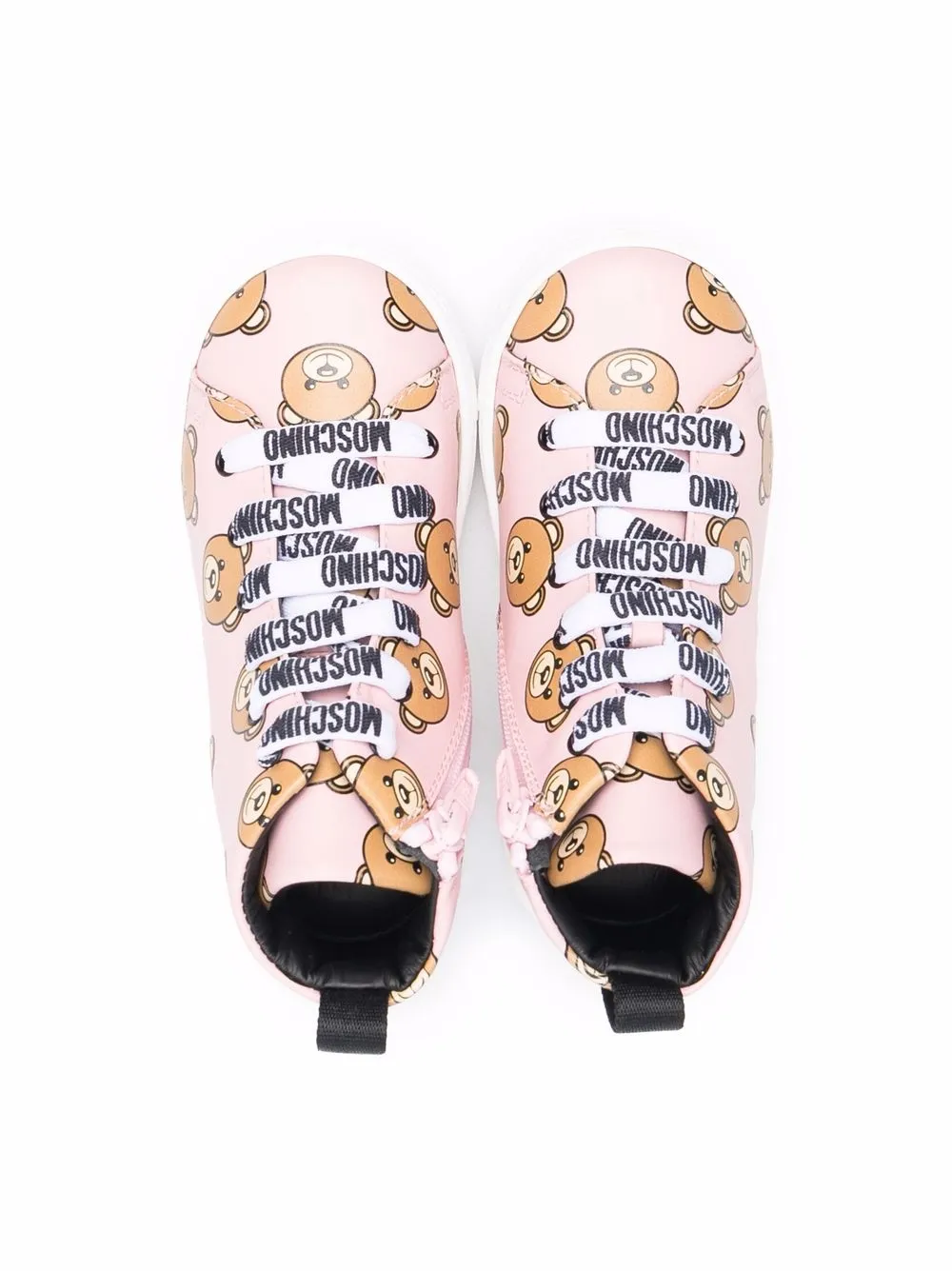 фото Moschino kids ботинки с принтом
