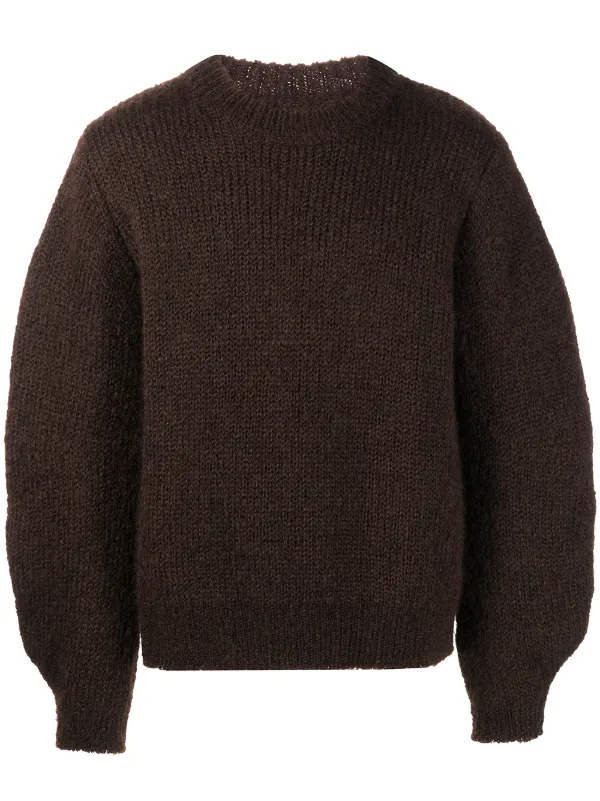 Jil Sander chunky-knit long-sleeved Sweater - Farfetch