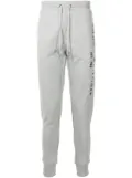 Tommy Hilfiger logo-embroidered drawstring cotton track pants - Grey