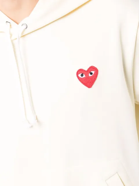 moletom com capuz comme des garcons play