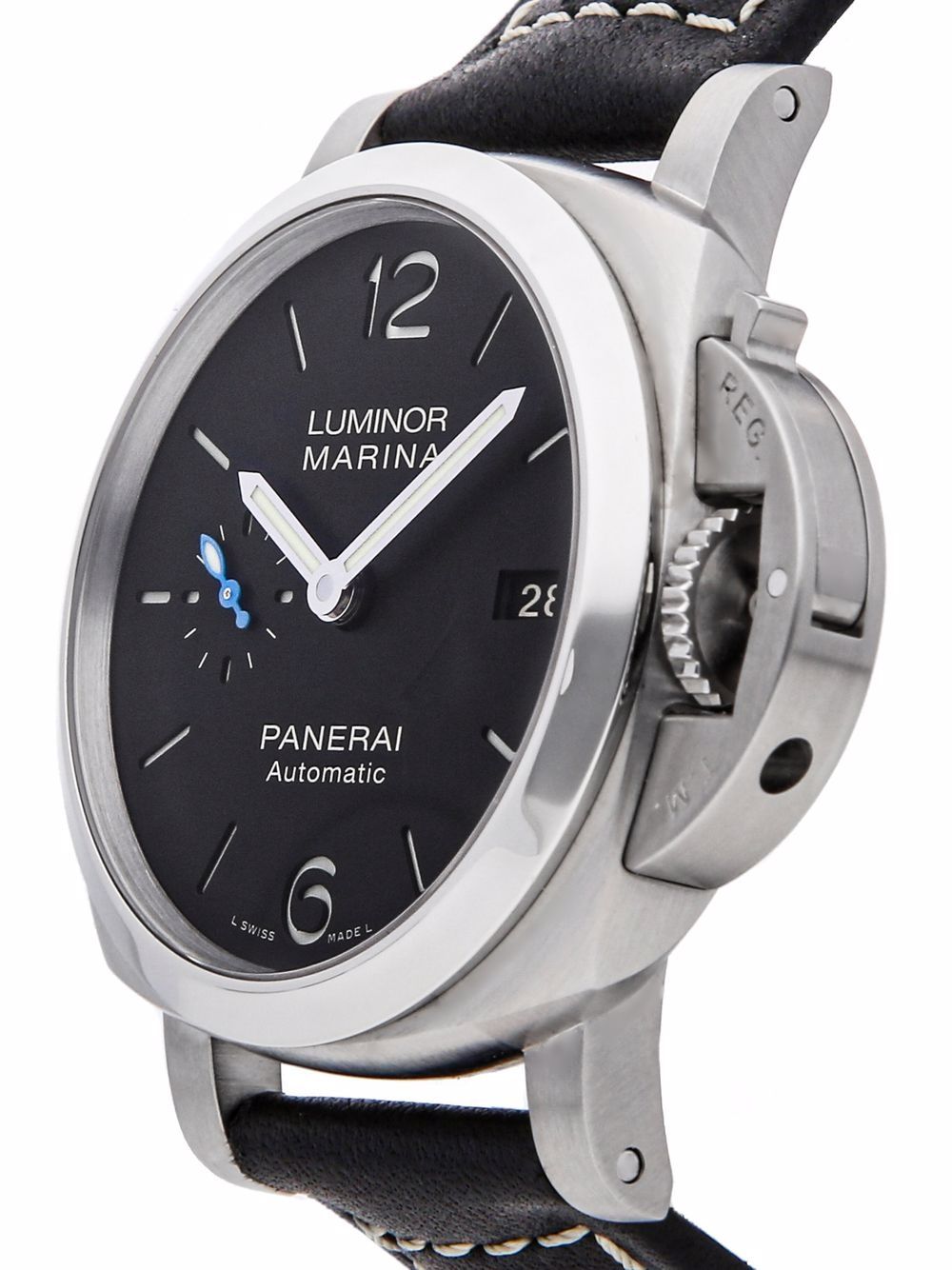 фото Panerai наручные часы luminor marina pre-owned 42 мм