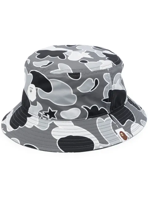 A BATHING APE® camouflage-print Bucket 