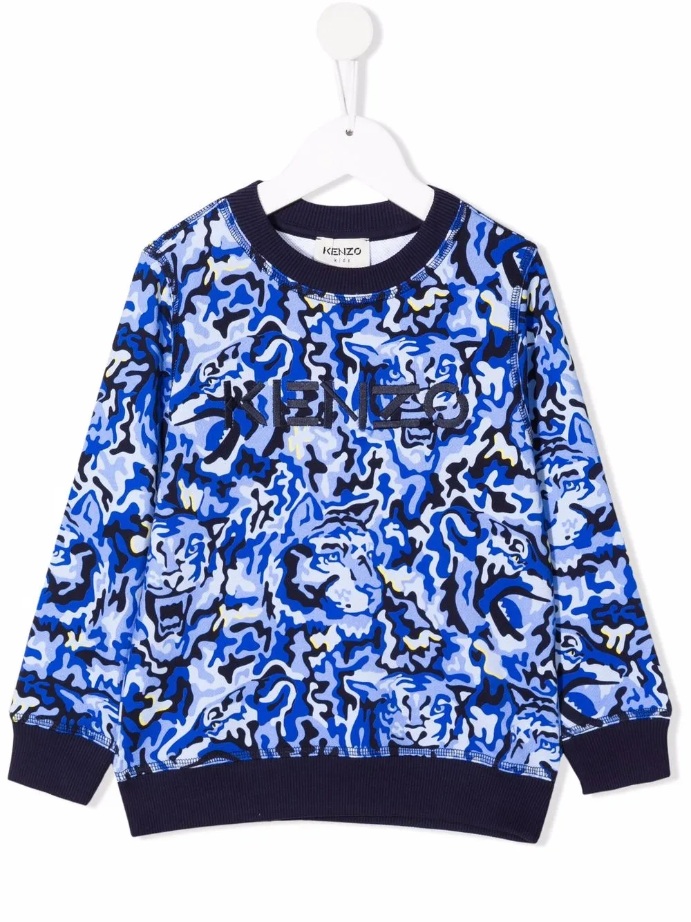 фото Kenzo kids толстовка с принтом