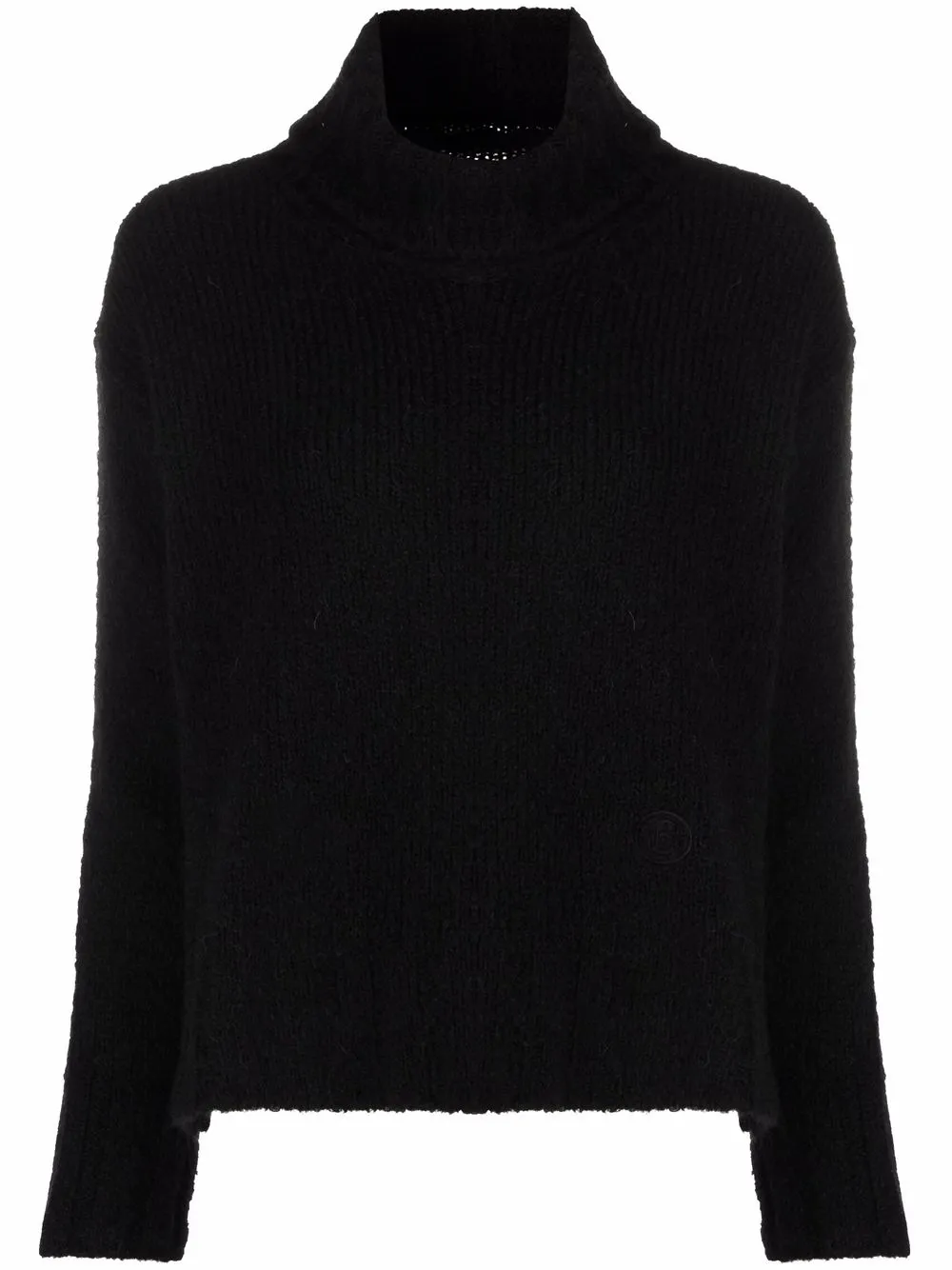

MM6 Maison Margiela roll-neck knitted jumper - Black