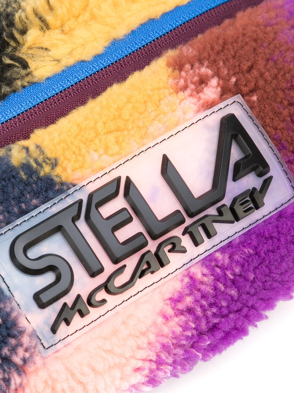 фото Stella mccartney поясная сумка с нашивкой-логотипом