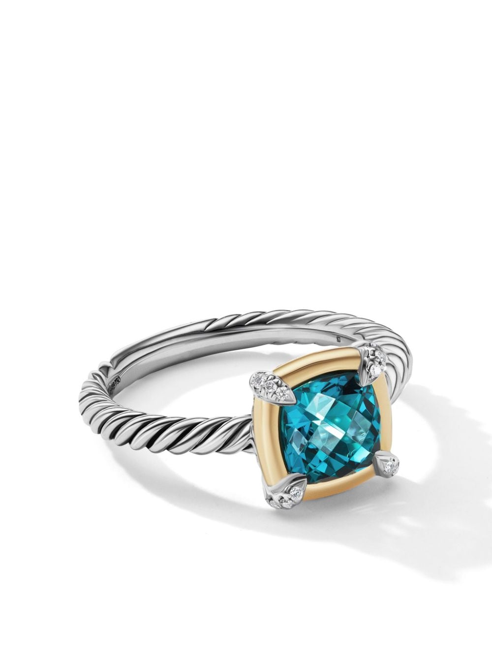 David yurman london sale blue topaz ring