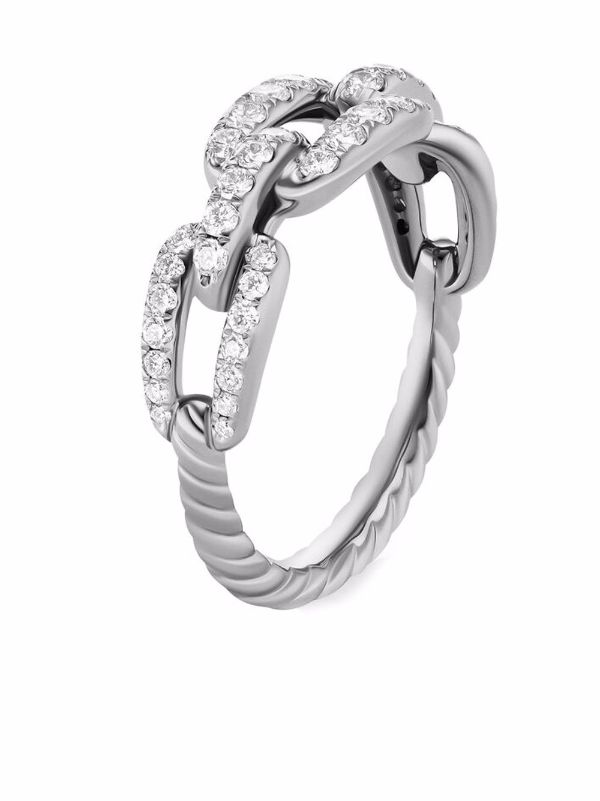 David yurman square on sale ring