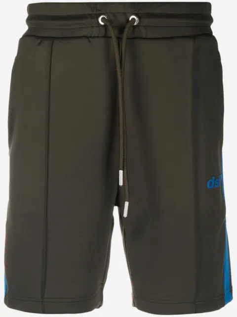 Diesel shorts deportivos con logo estampado