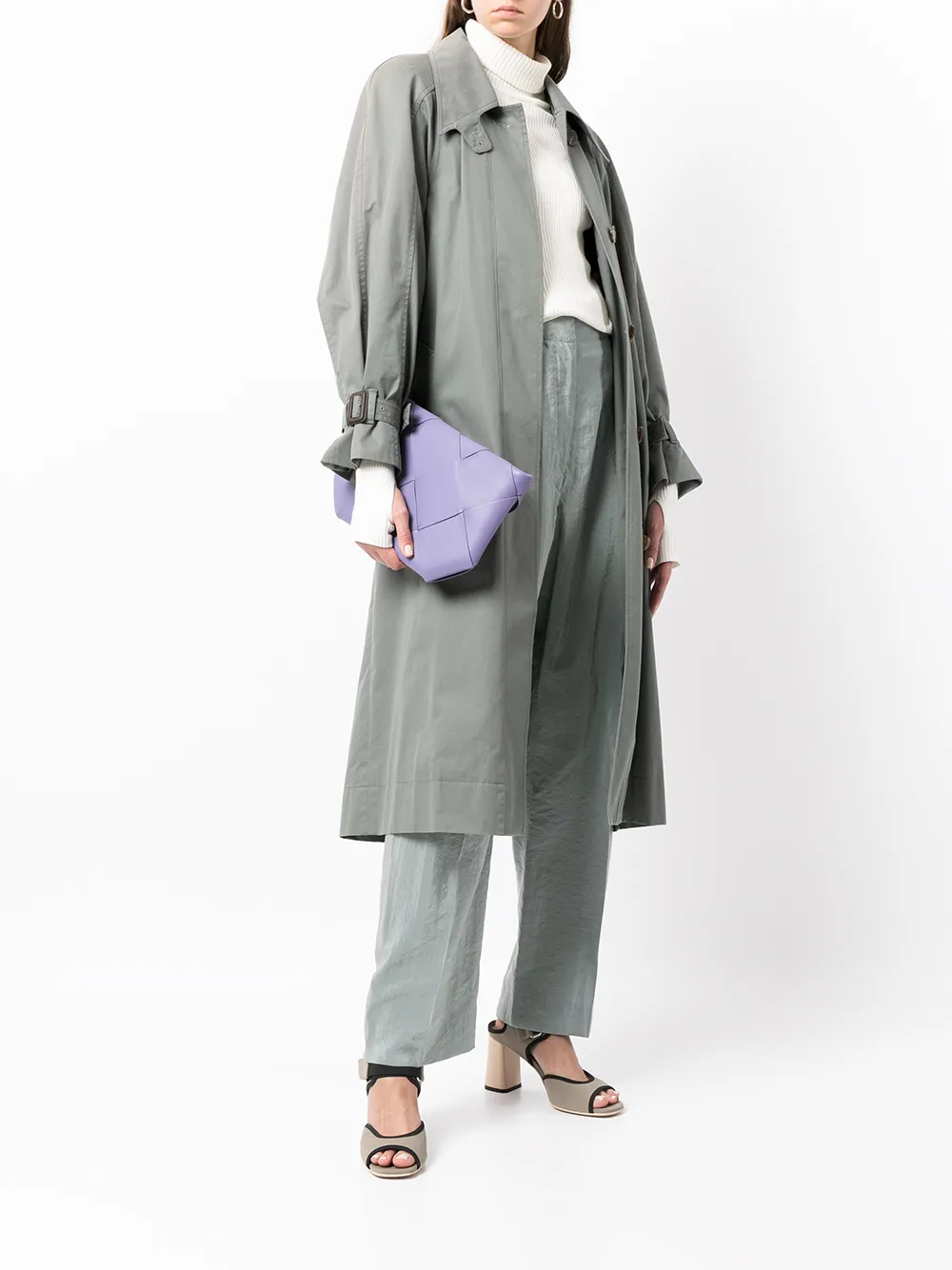 Image 2 of Lemaire high-waisted straight leg trousers
