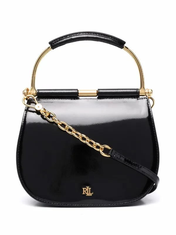 patent leather tote bag