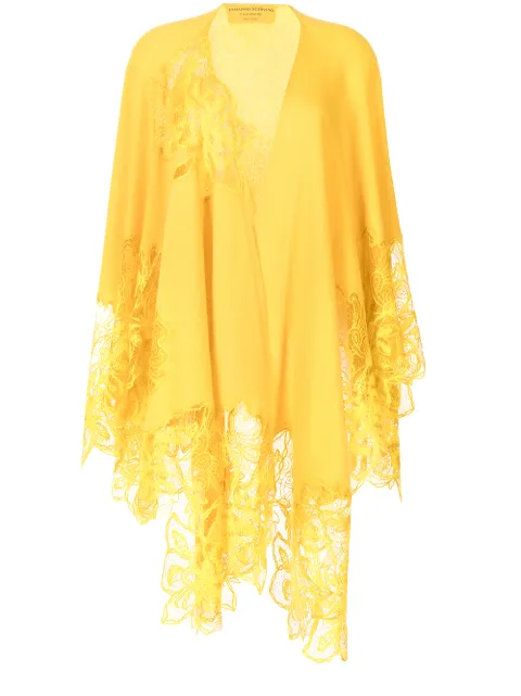 Ermanno Scervino Echarpe longa de renda