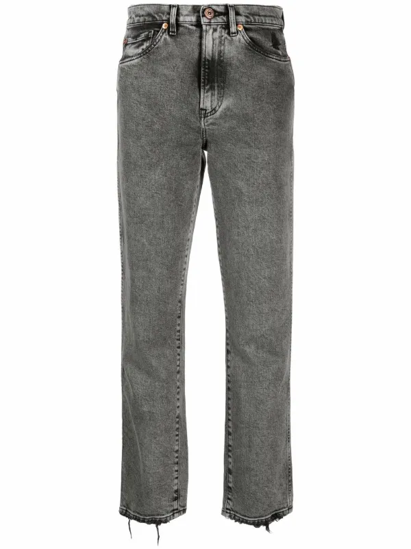 3x1 straight-leg raw-cut Jeans - Farfetch