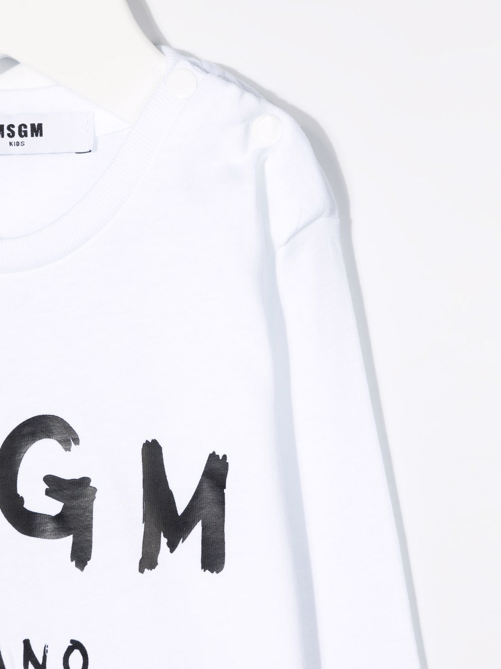 фото Msgm kids толстовка с логотипом