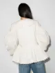 Kika Vargas Shona scallop-edge blouse