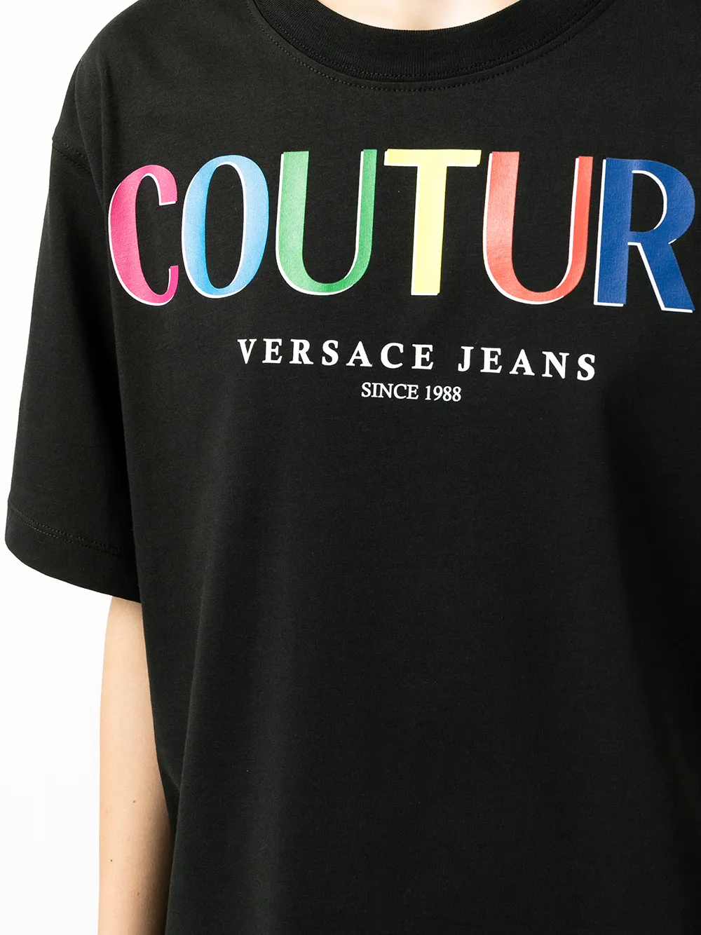 фото Versace jeans couture футболка с логотипом