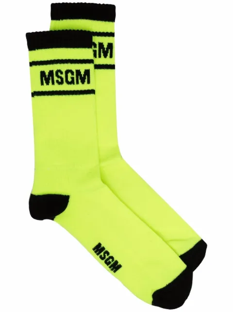 MSGM logo-print socks