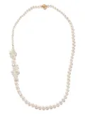 Sophie Bille Brahe 14kt yellow gold Peggy Fontaine pearl necklace