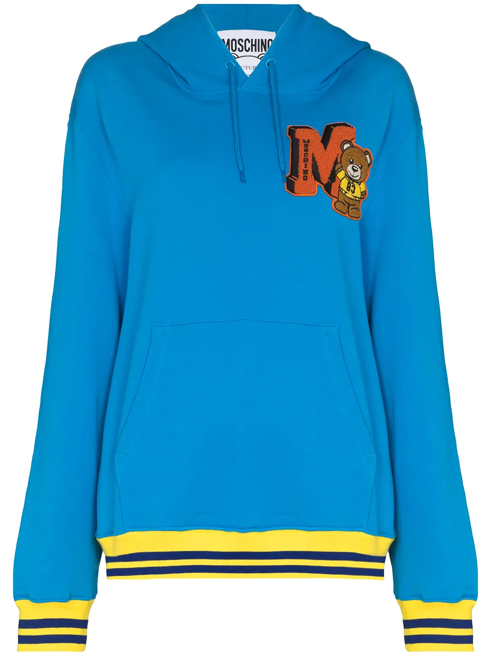 

Moschino hoodie con motivo Teddy Bear - Azul