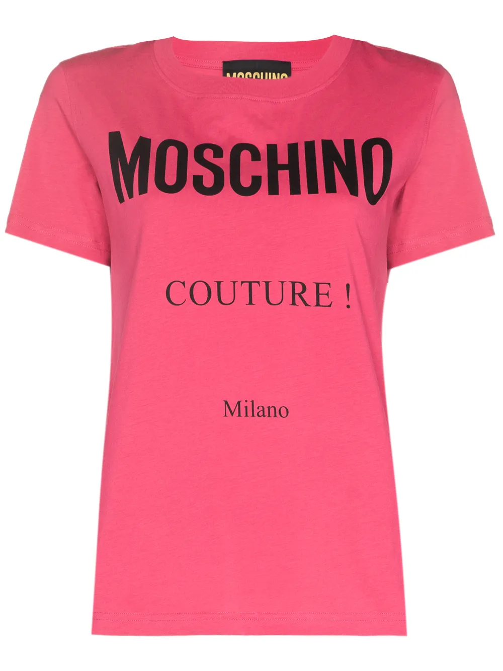 фото Moschino футболка с логотипом
