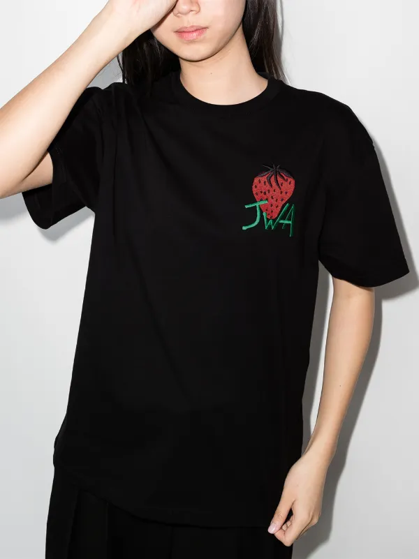 JW Anderson Logo strawberry-embroidered 
