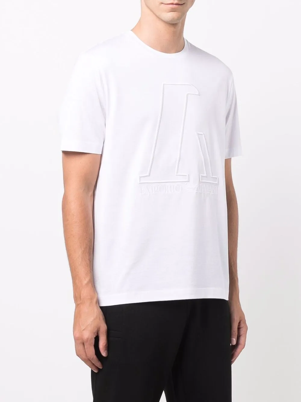 фото Emporio armani футболка с логотипом