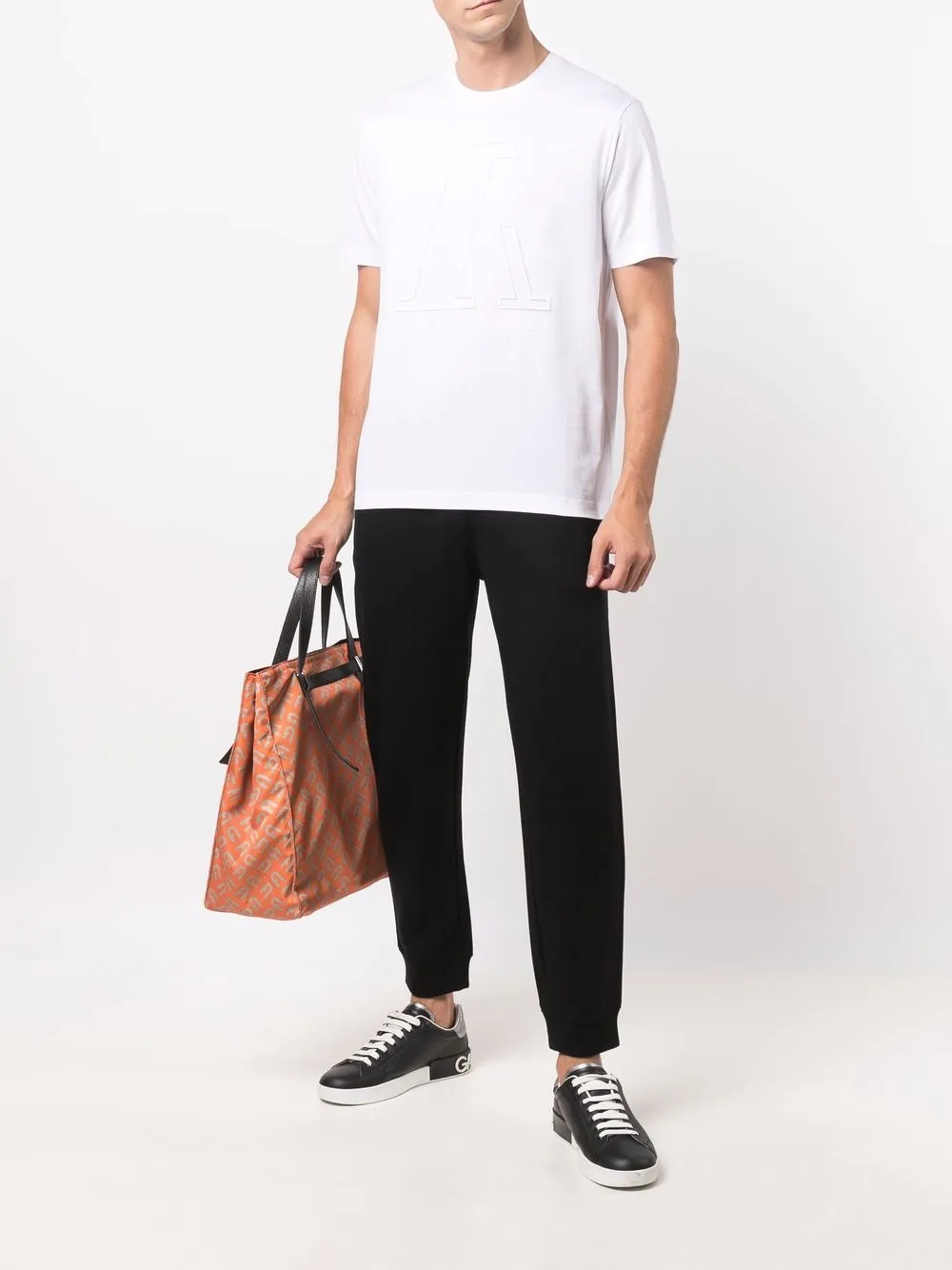 фото Emporio armani футболка с логотипом