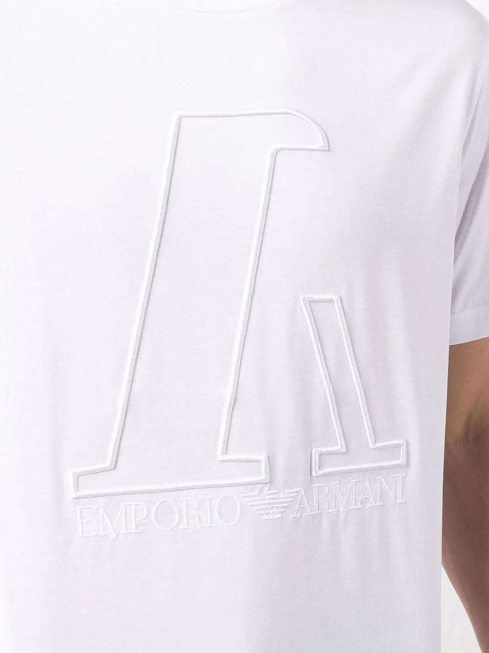 фото Emporio armani футболка с логотипом