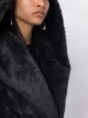 P.A.R.O.S.H. faux-fur longline coat