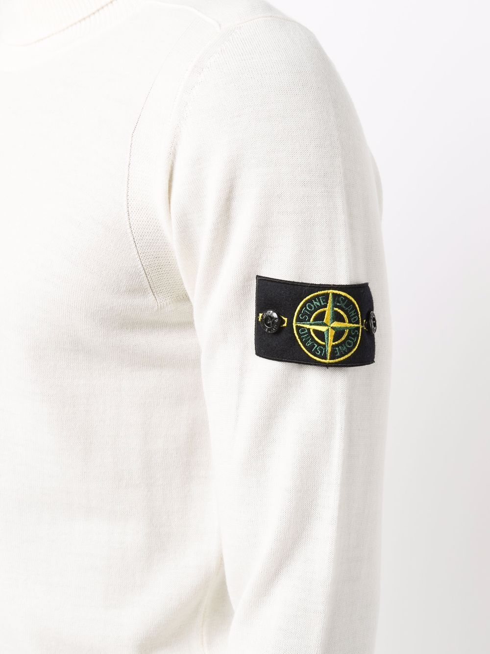 фото Stone island джемпер с нашивкой-логотипом