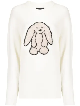 Markus Lupfer Bunny Knit Jumper Farfetch