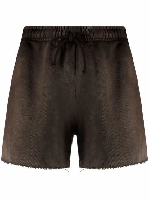 Cotton Citizen 페이디드 언피니시드 에지 트랙쇼츠 