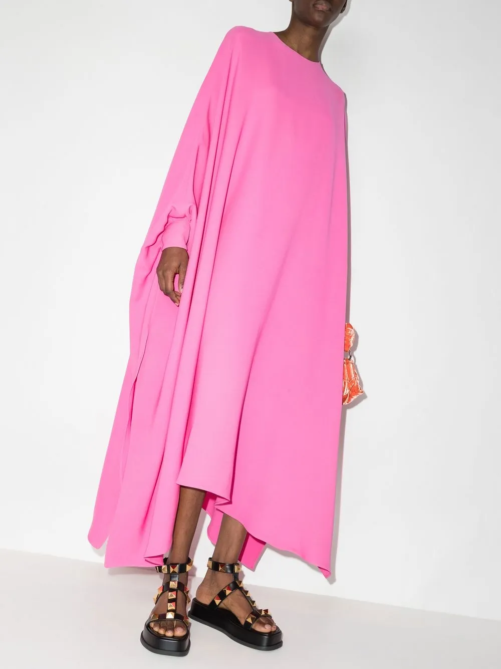 Valentino Garavani Shiftjurk met cape-stijl Roze